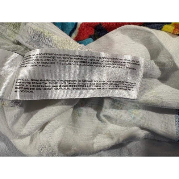 Desigual 'COPENHAGUE' Graphic Print Floral Cotton Tee T-shirt Girls Sz 13/14 - Picture 10 of 12